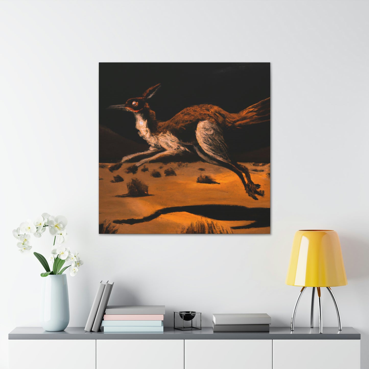 Fast and Fearless Roadrunner - Canvas