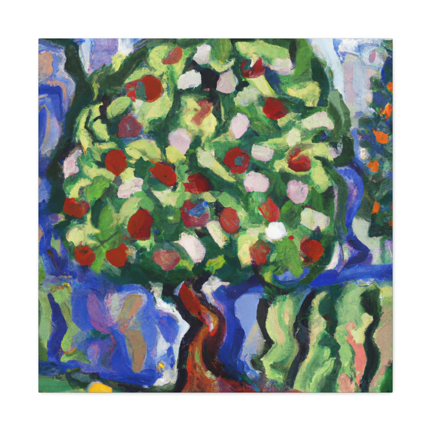 "Apple Tree in Bloom" - Canvas