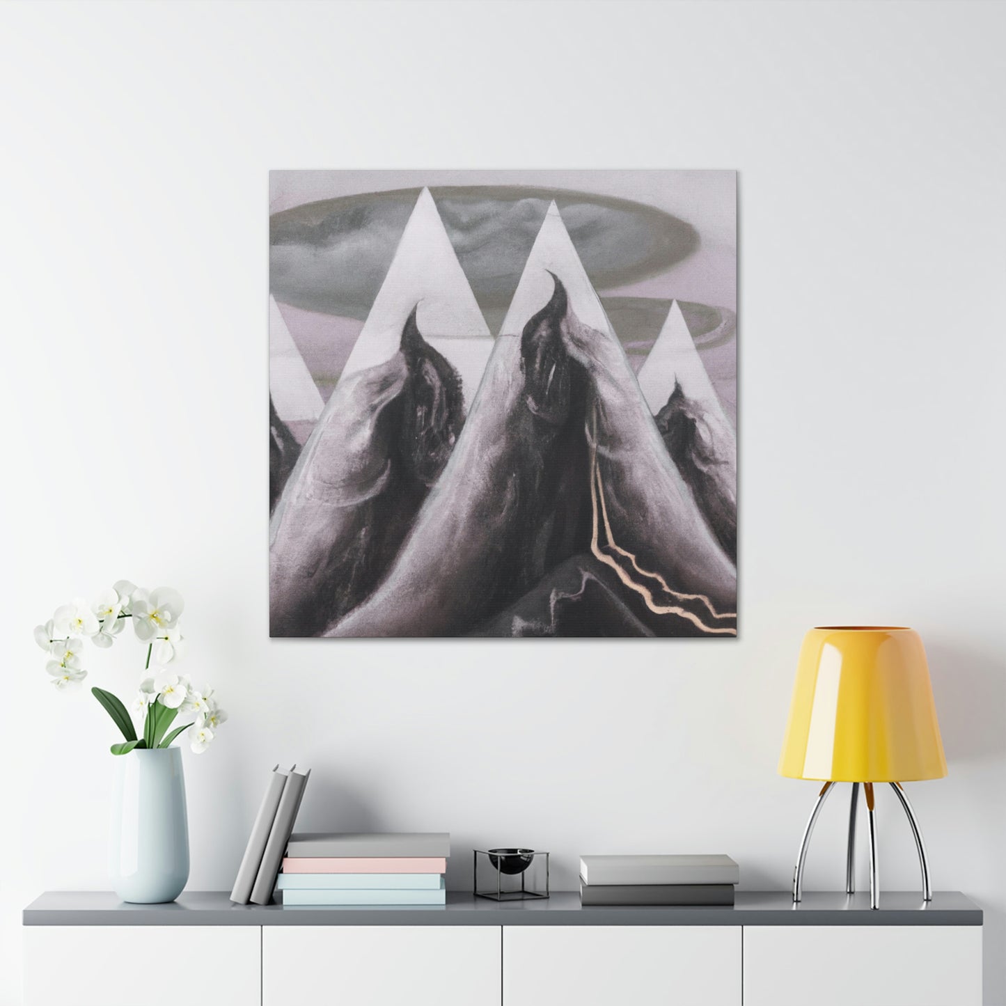 Mountain Mist Majesty - Canvas