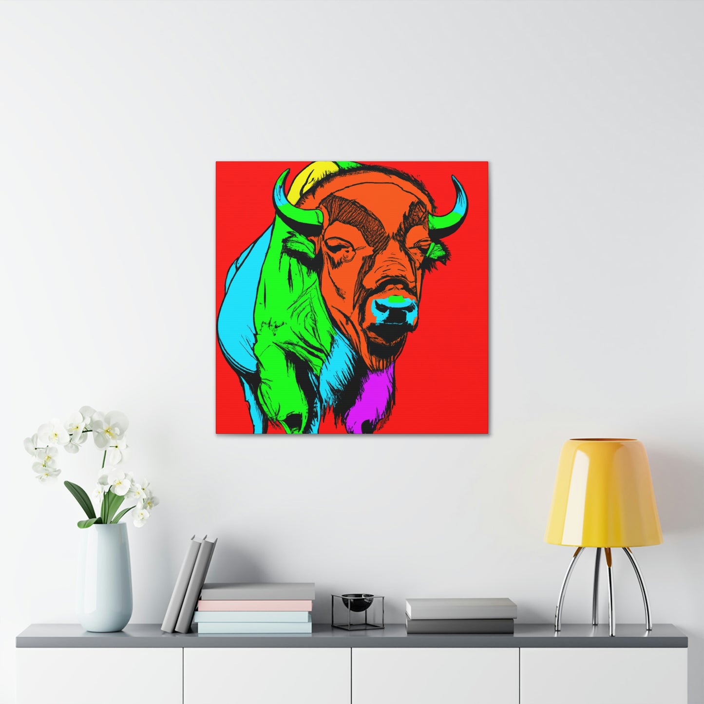 "Buffalo on the Plains" - Canvas