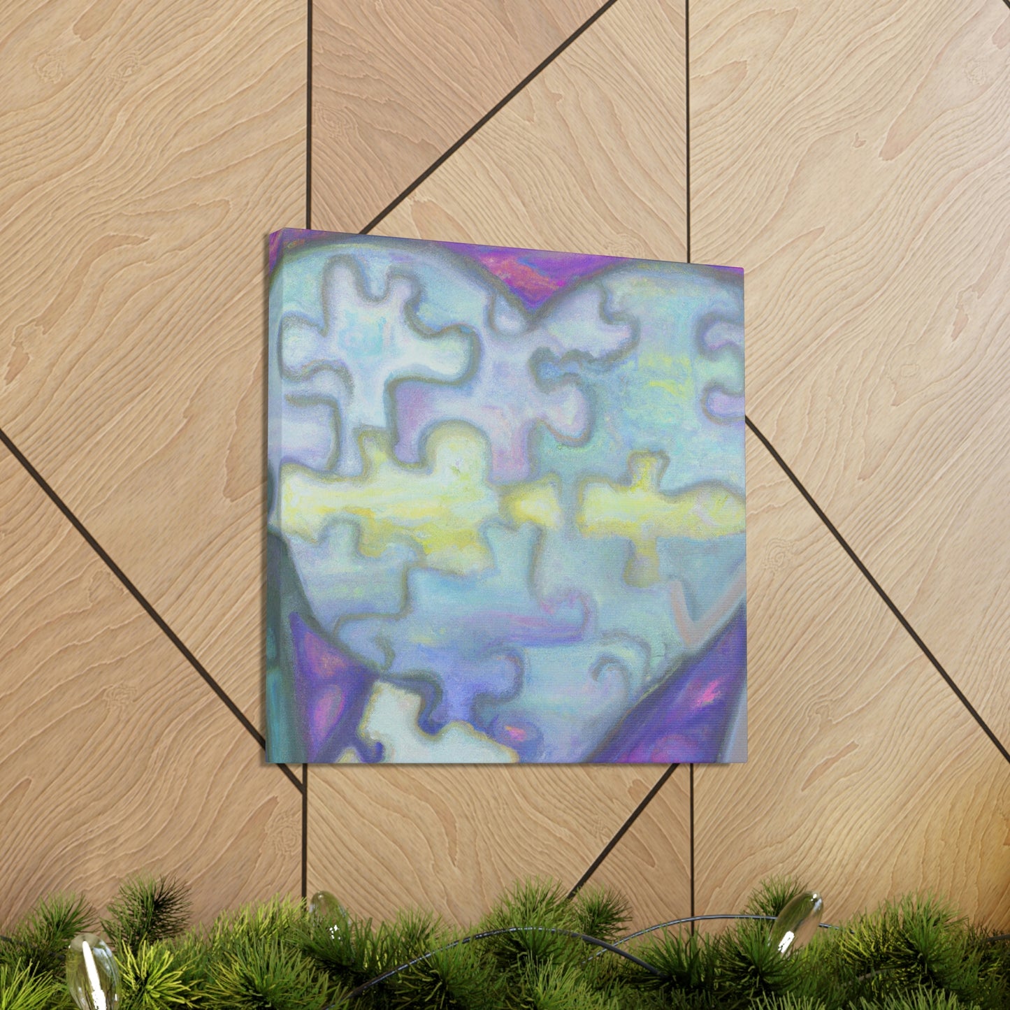 Love's Joyous Puzzle - Canvas