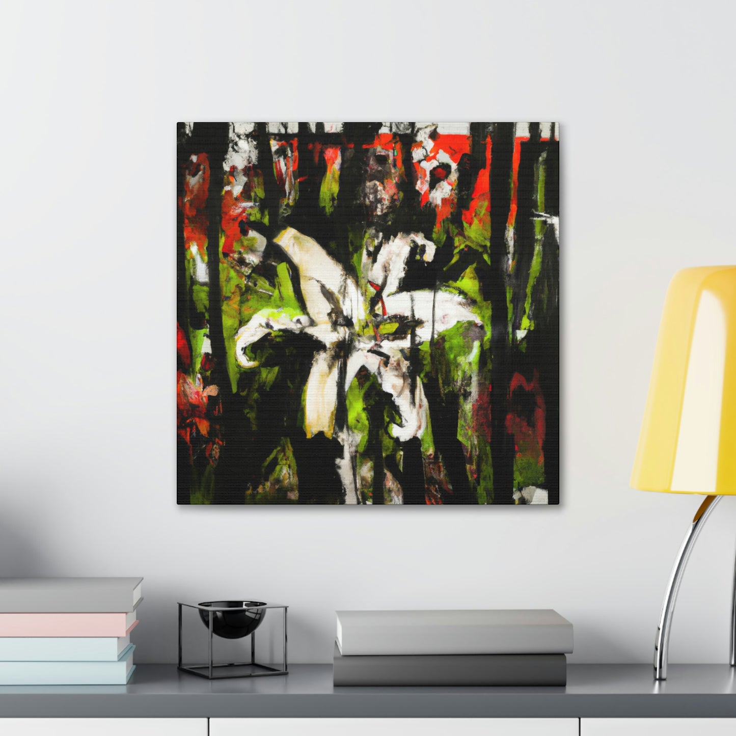 Lily in Expressionism - Canvas