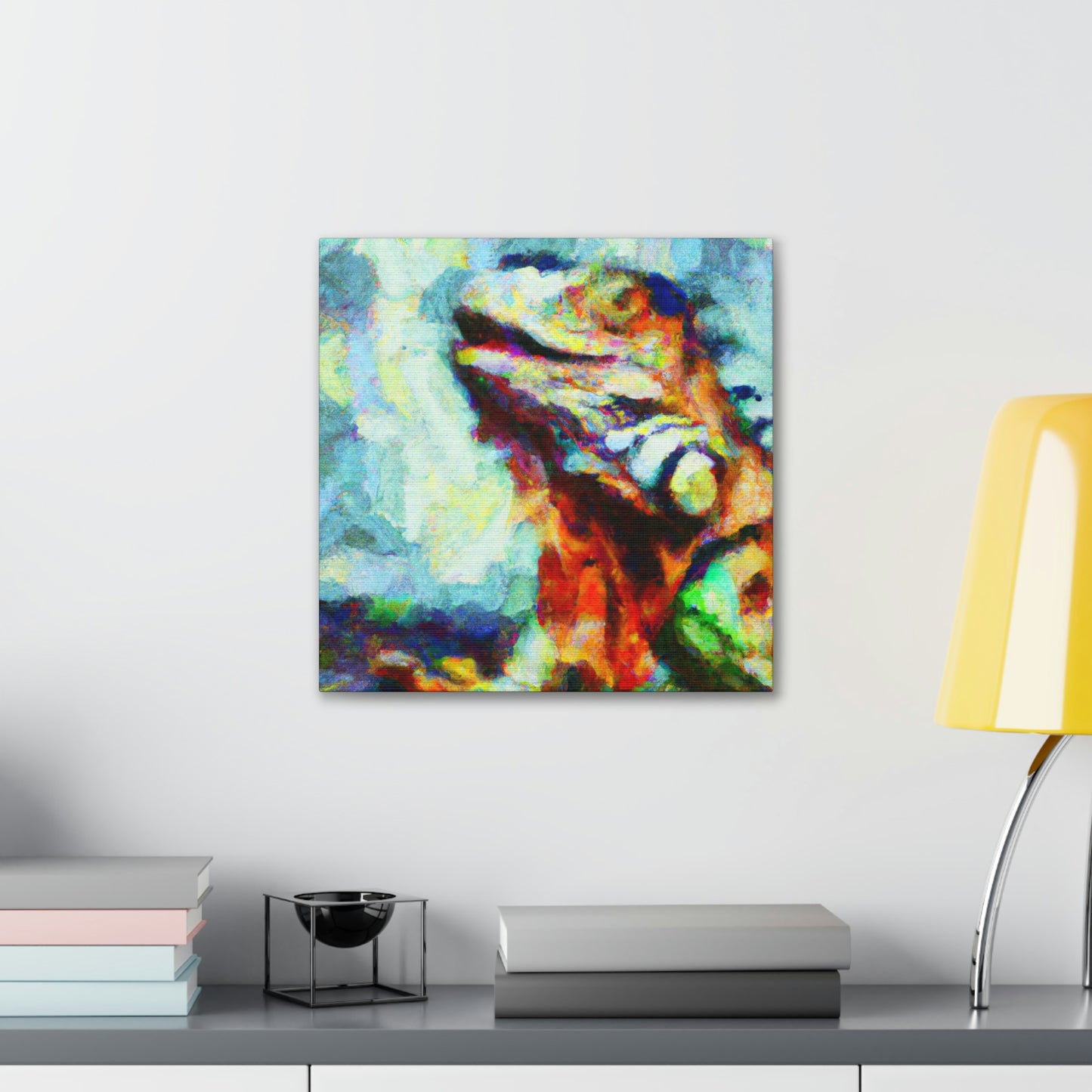 Reptiles in Impressionism - Canvas