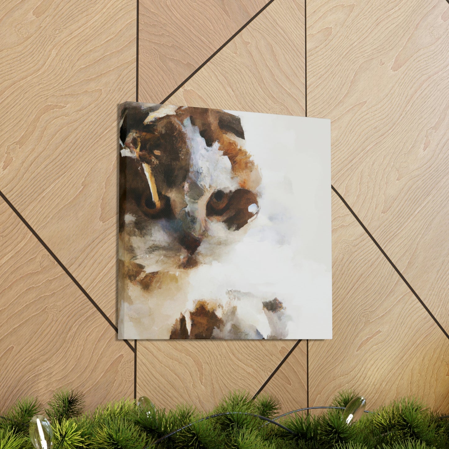 Scottish Fold Enchantment - Canvas