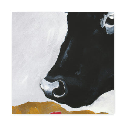 "Black Angus Simplicity" - Canvas