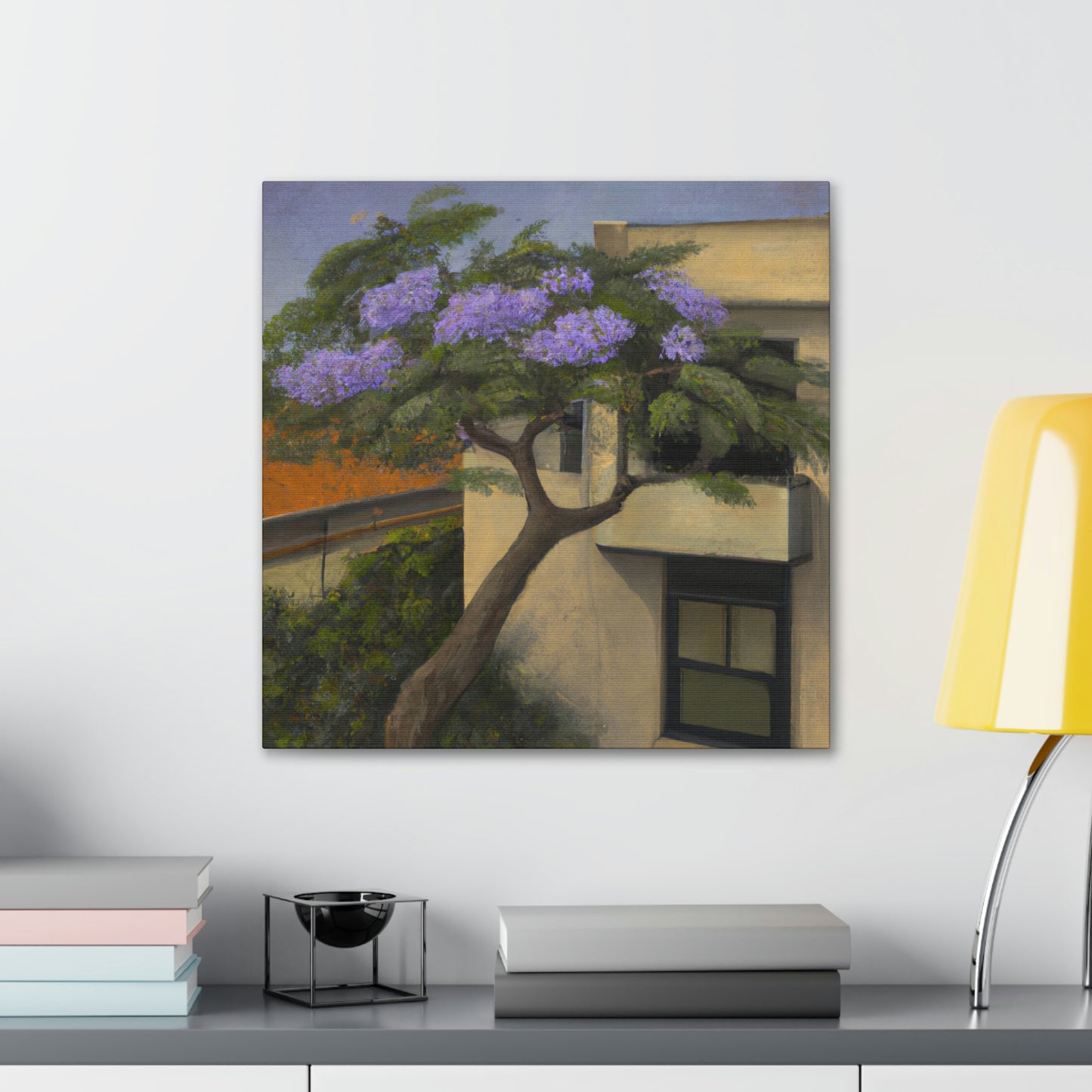 Jacaranda in Expressionism - Canvas