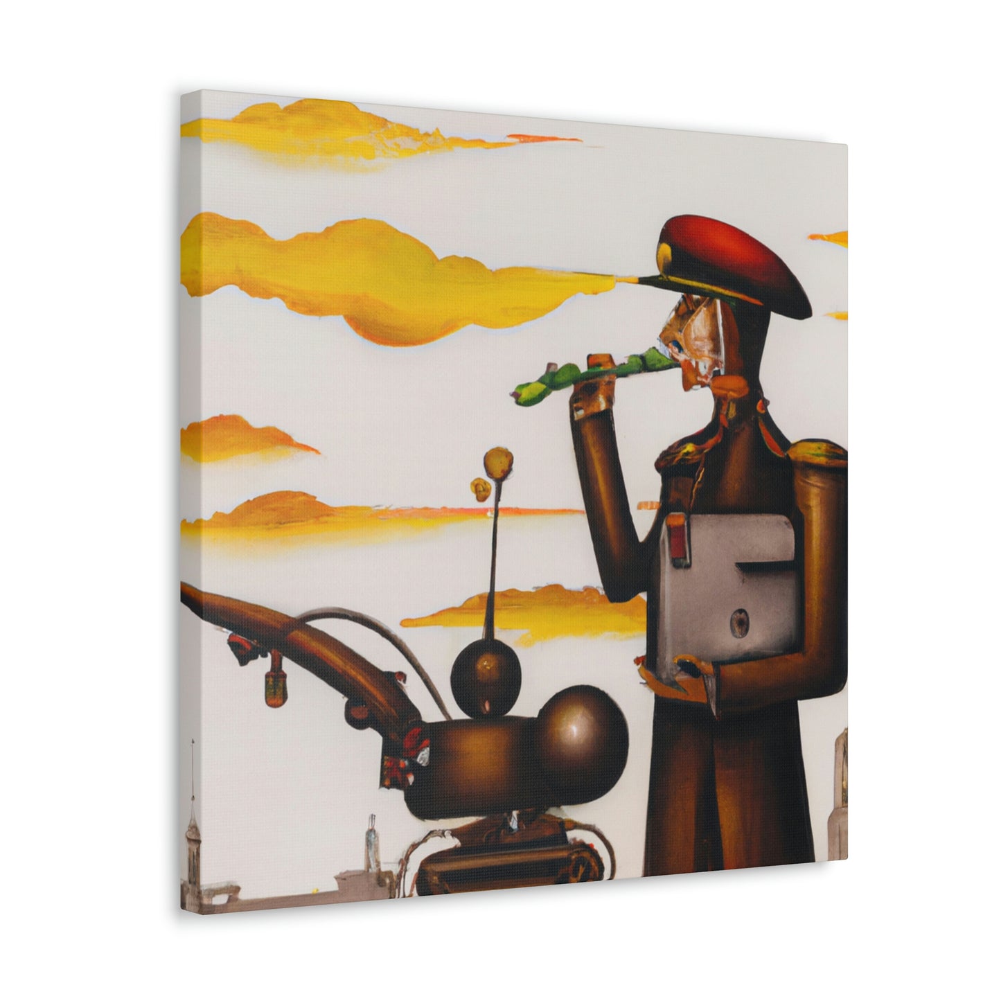 Soldier in Dreamscape - Canvas