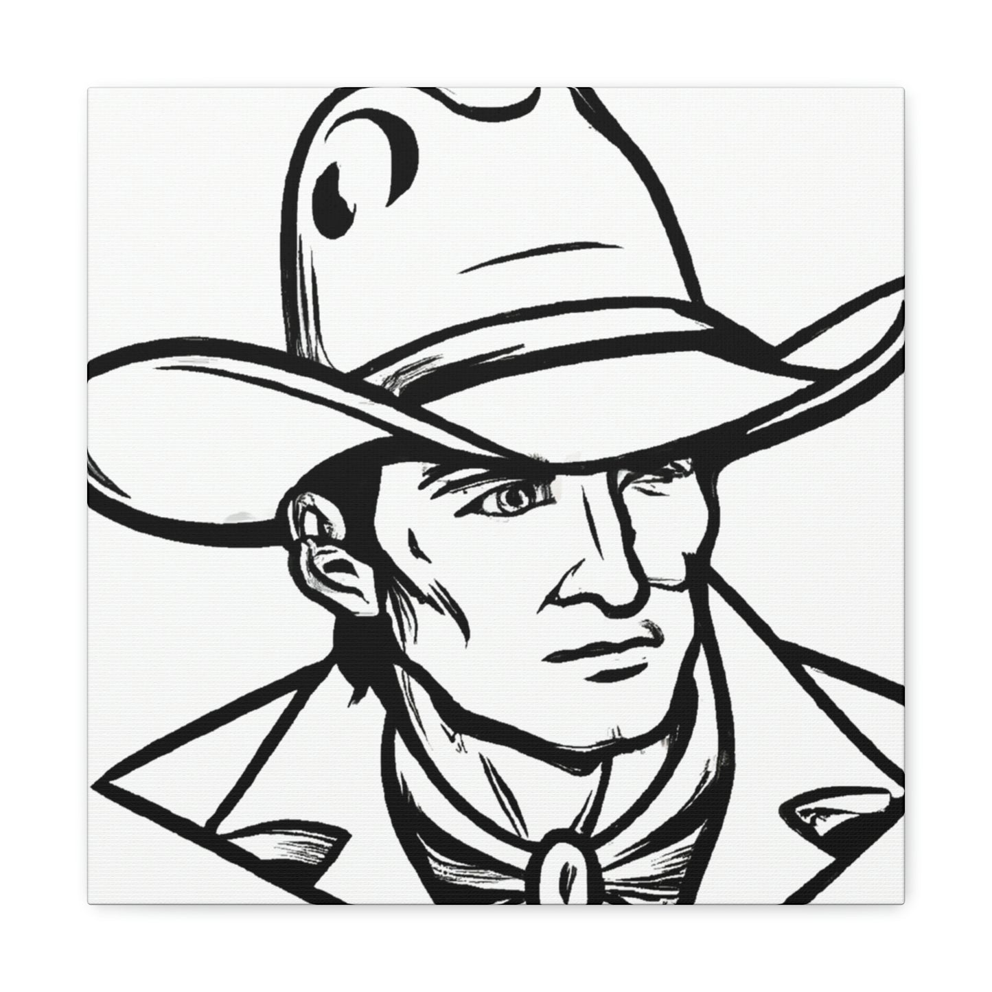 Cowboy Hat Neoclassicism - Canvas