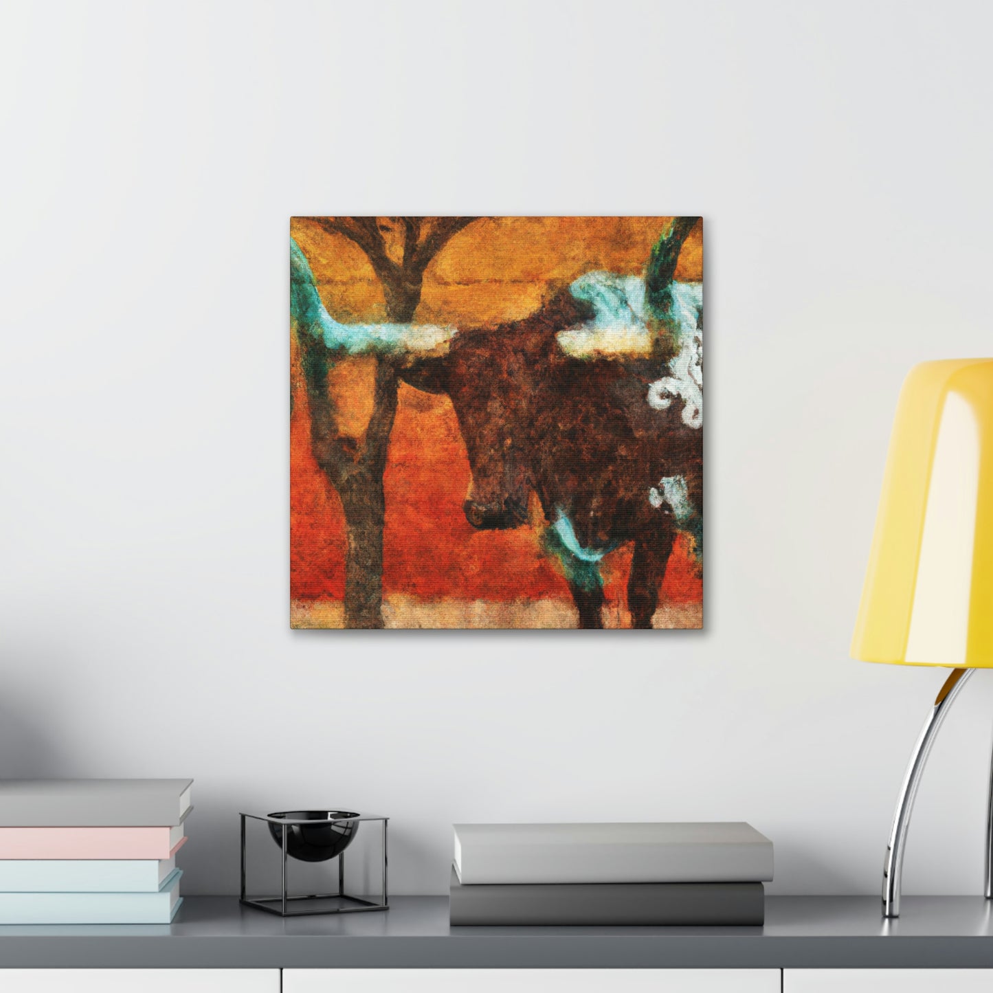 Texas Longhorn Power - Canvas