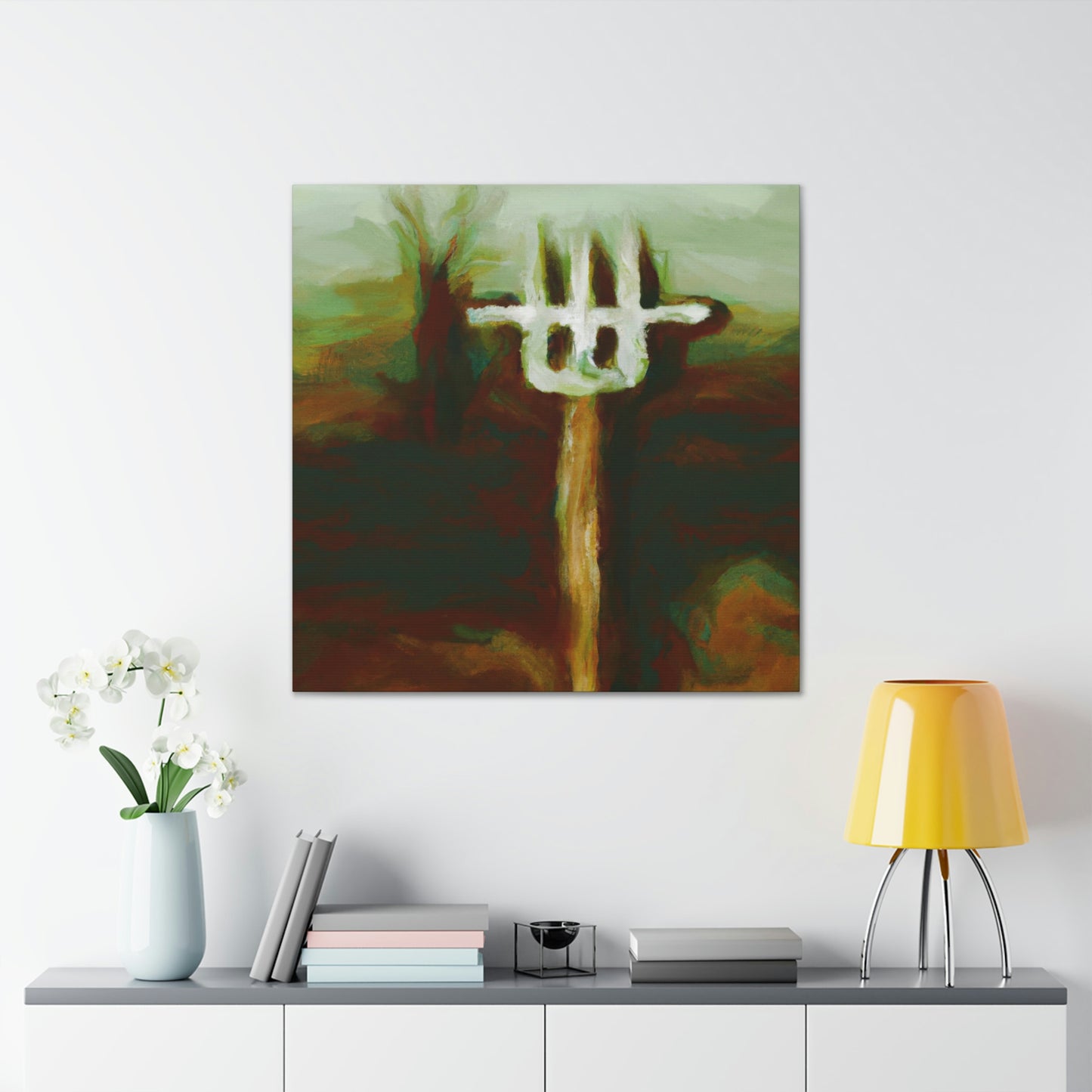 "Pitchfork in Expressionism" - Canvas