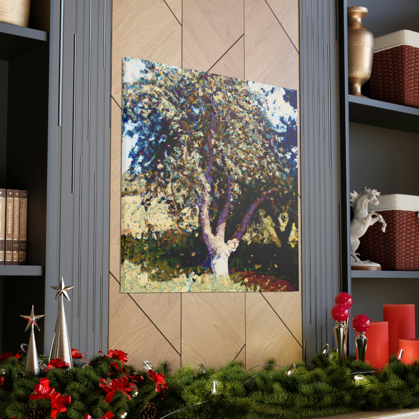 Apple Tree Abundance - Canvas