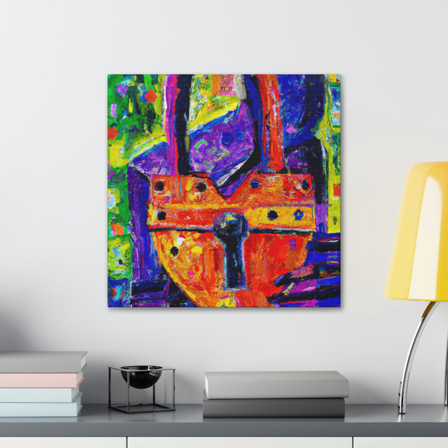 Love's Eternal Lock - Canvas