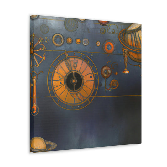 Steampunk Solar Sky - Canvas