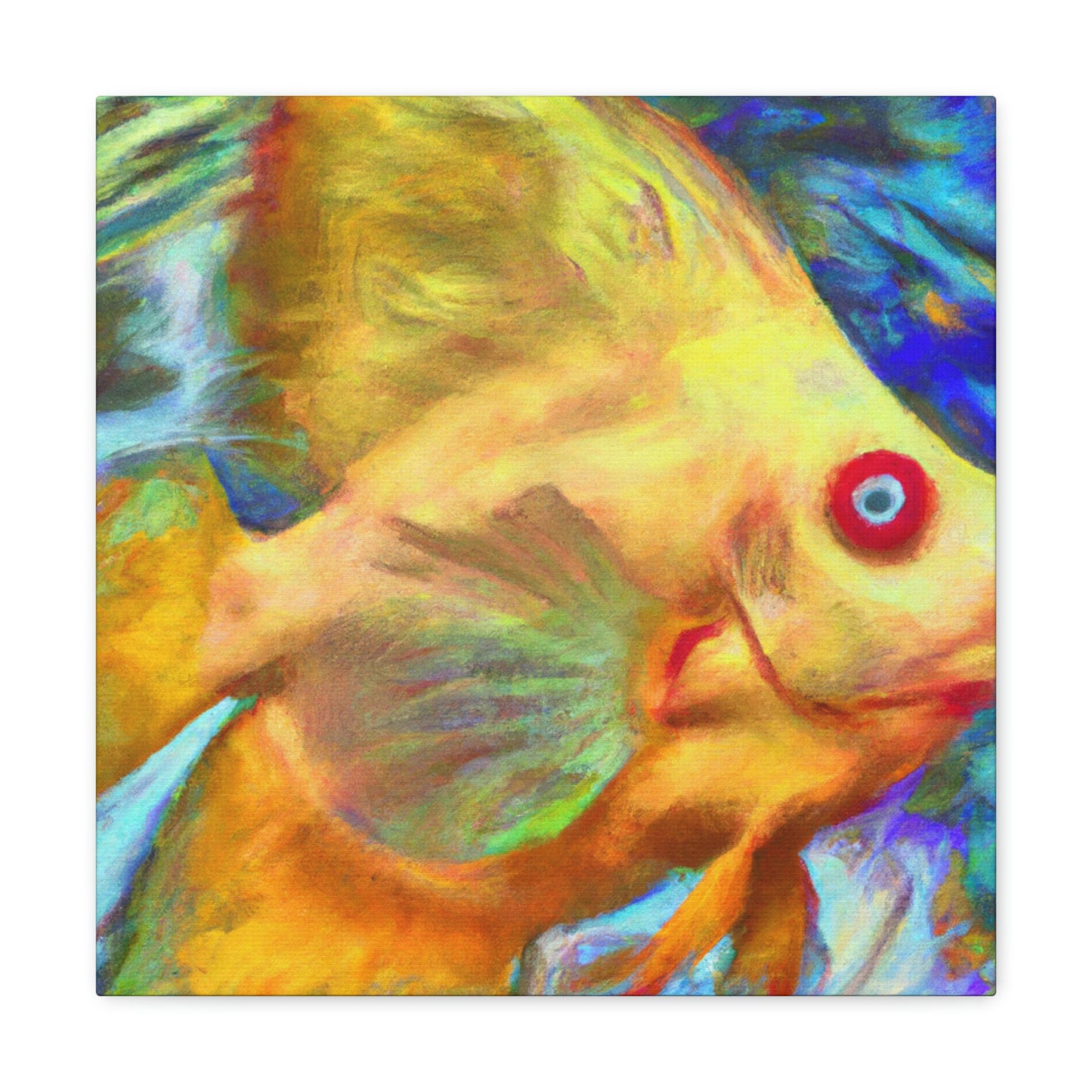 "Angelic Fish Dreamscape" - Canvas