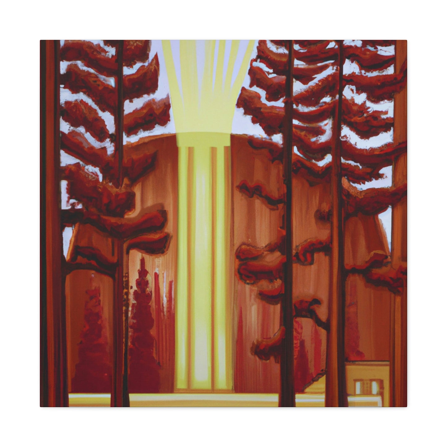 "Redwood Reverie 1920s" - Canvas