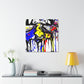 "Moose in Abstraction" - Canvas