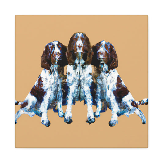 "Proud Springer Spaniel" - Canvas