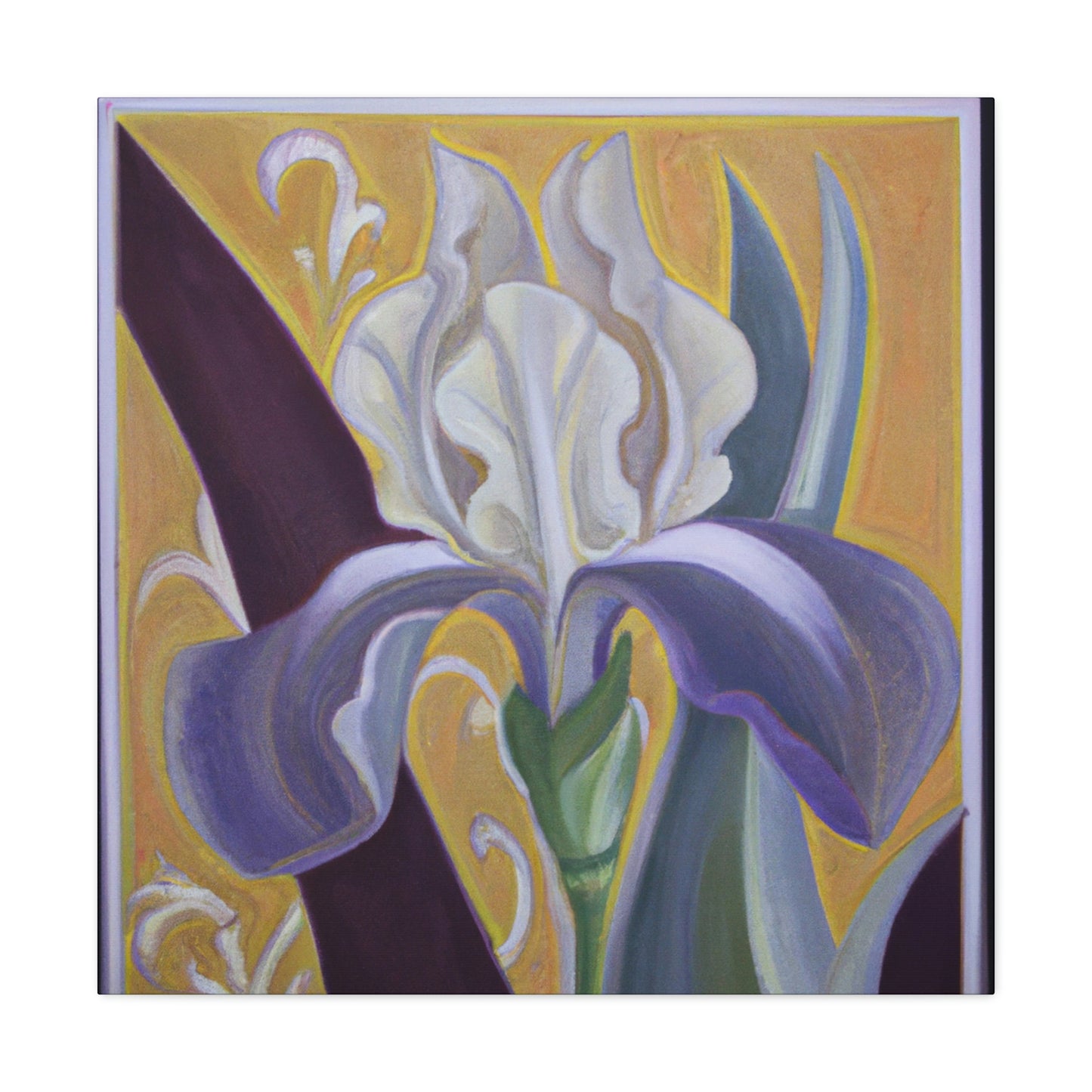 "Iris' Stylized Splendor" - Canvas