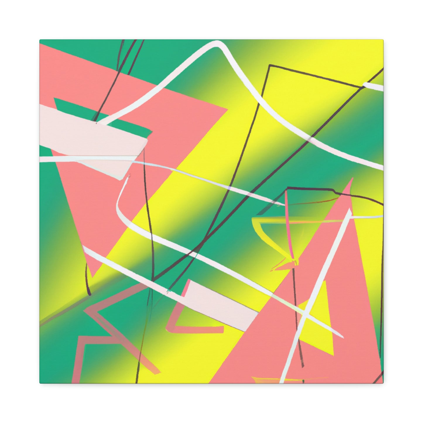 Vivid Synthetic Revolution - Canvas