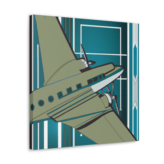 Vintage Flying Splendor - Canvas