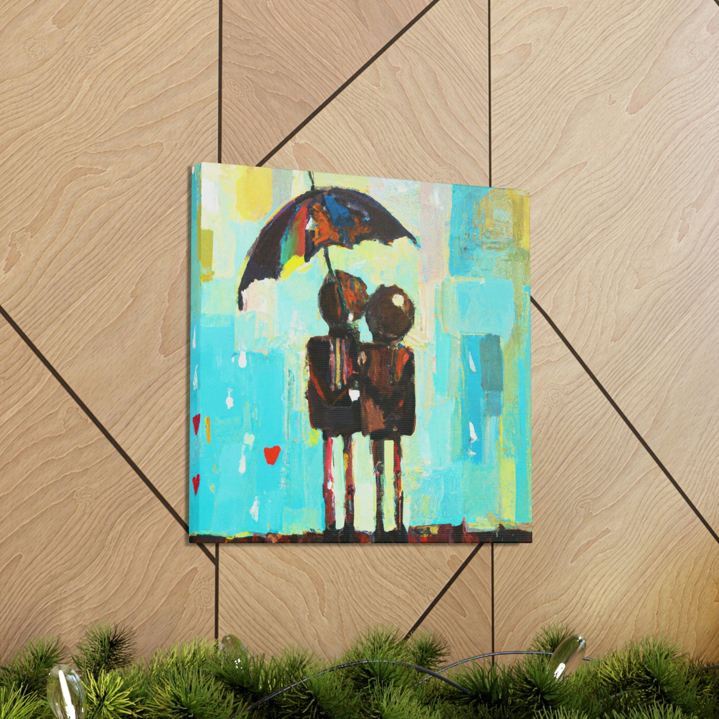 Love in the Rain - Canvas