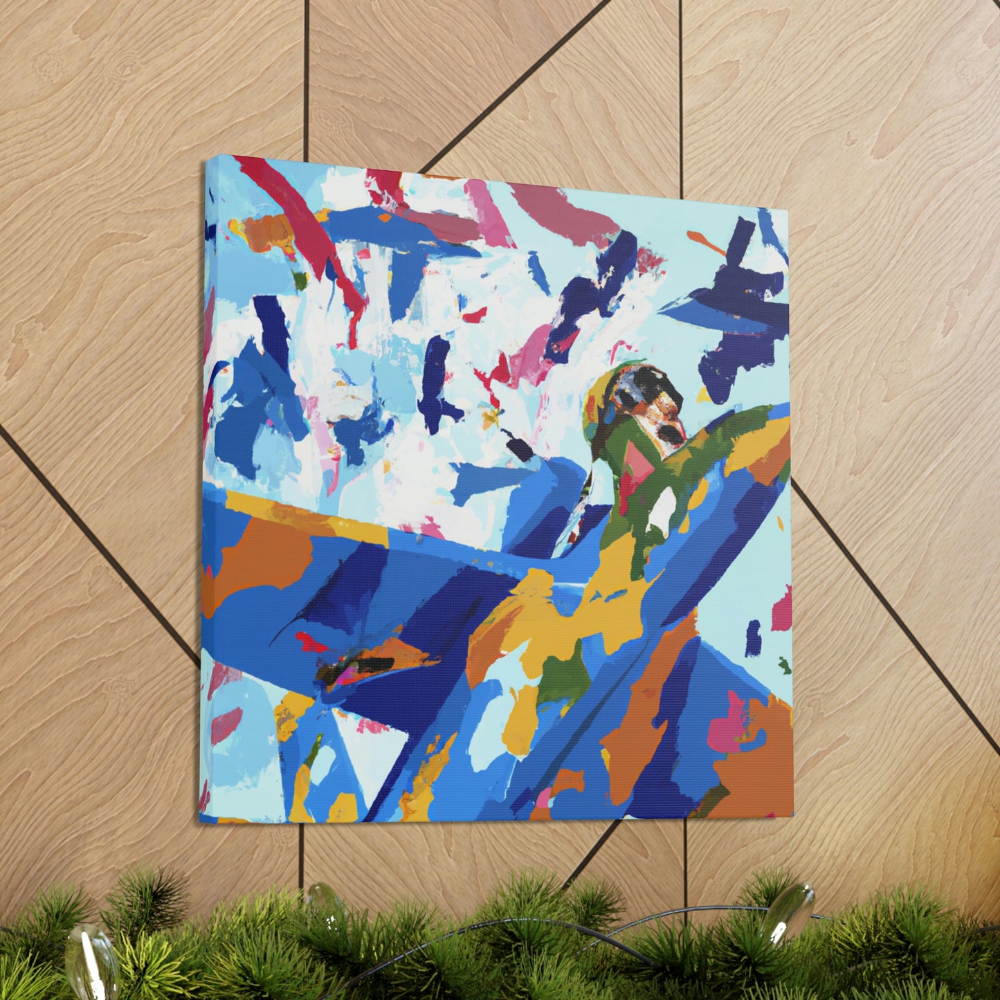 Aviator in Pop Art - Canvas