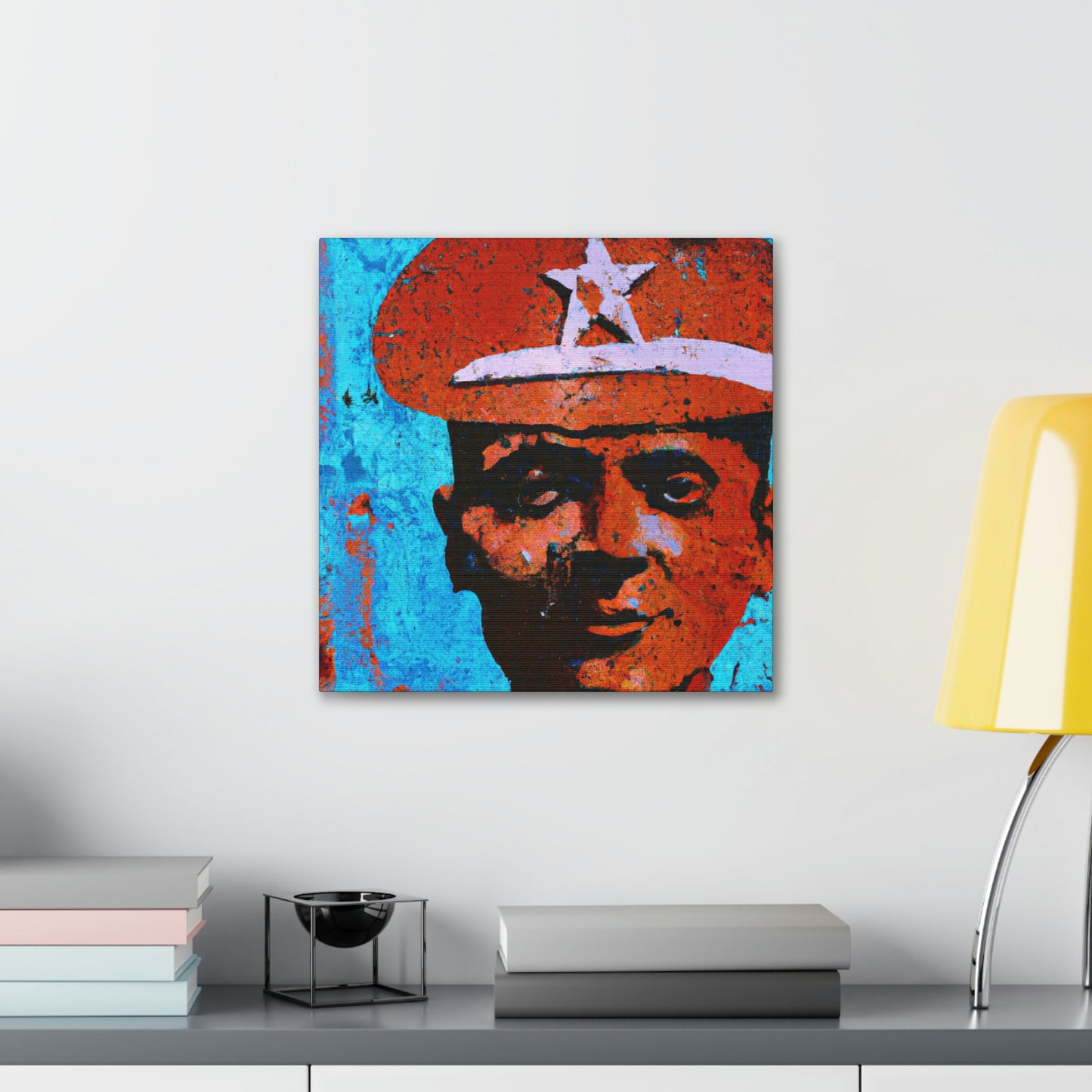 Soldier in Pop Art - Canvas