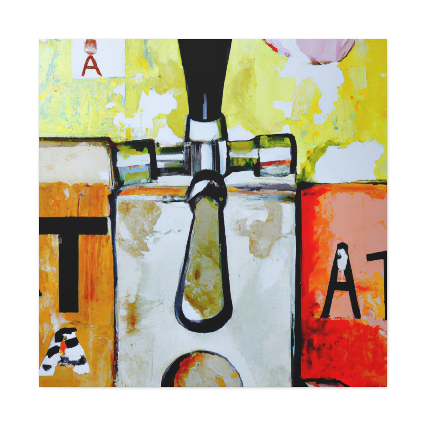 "The Tap's Allurement" - Canvas