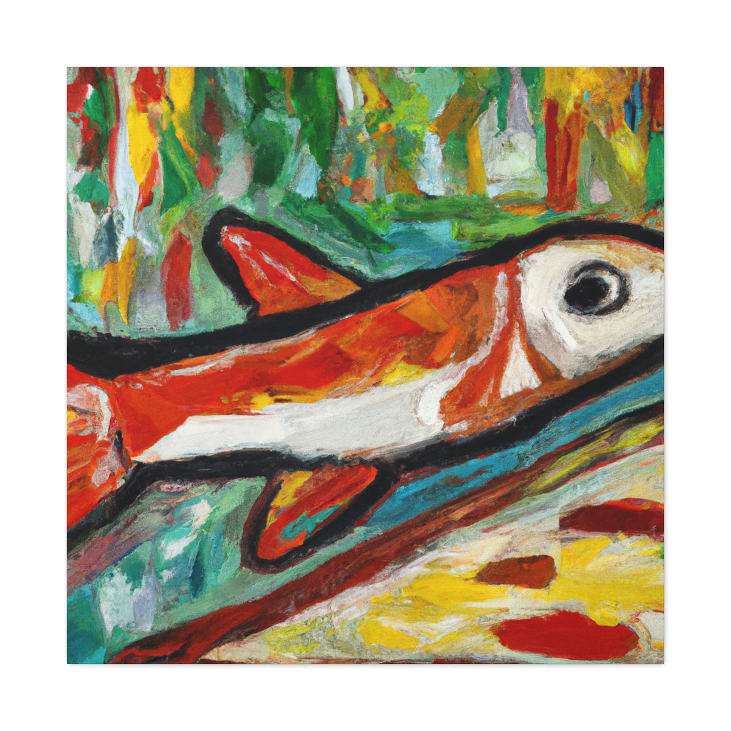 "Killifish Transcendence" - Canvas