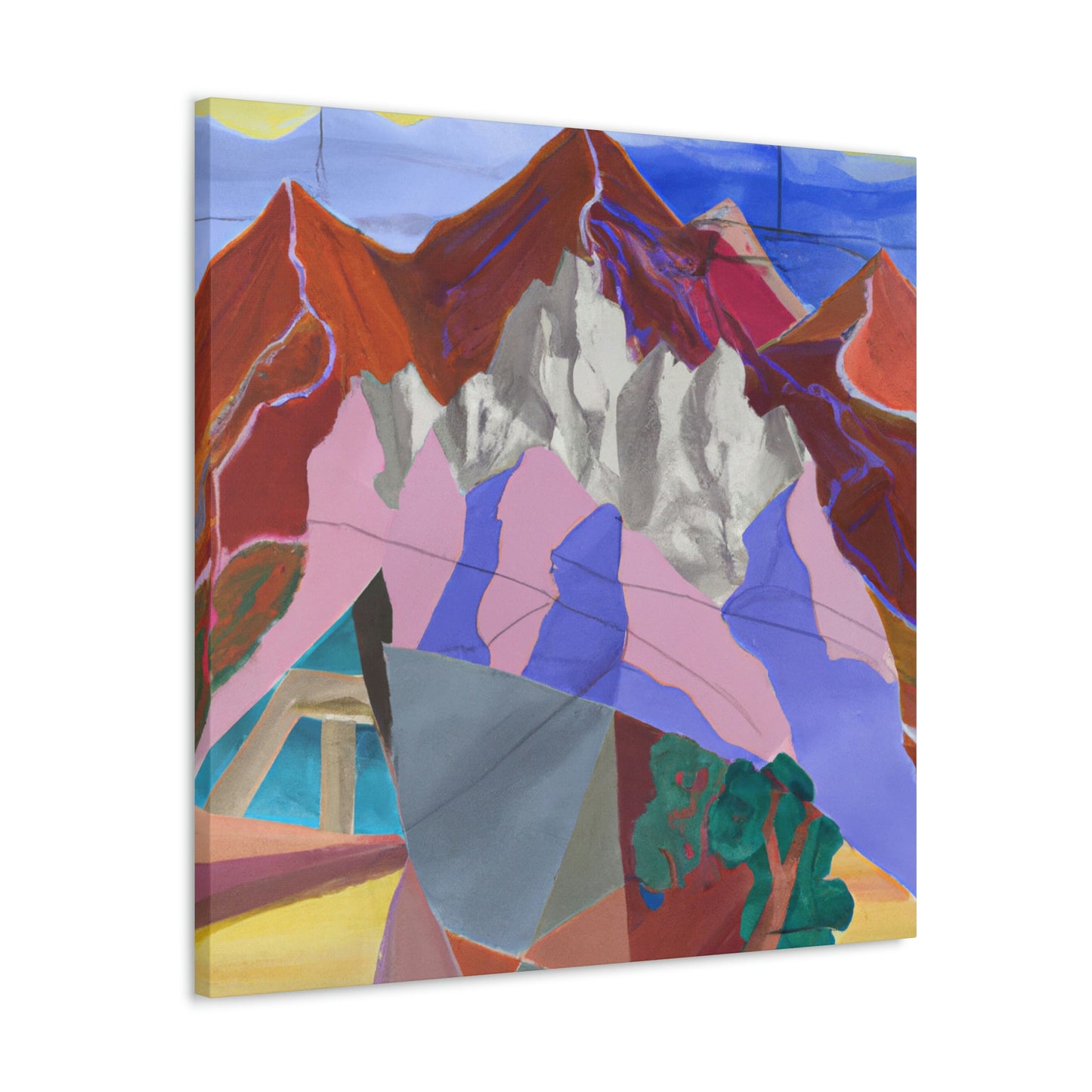 "Mountains of Imaginings" - Canvas