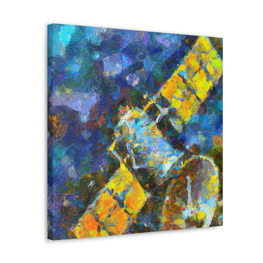 Satellites in Impressionism - Canvas