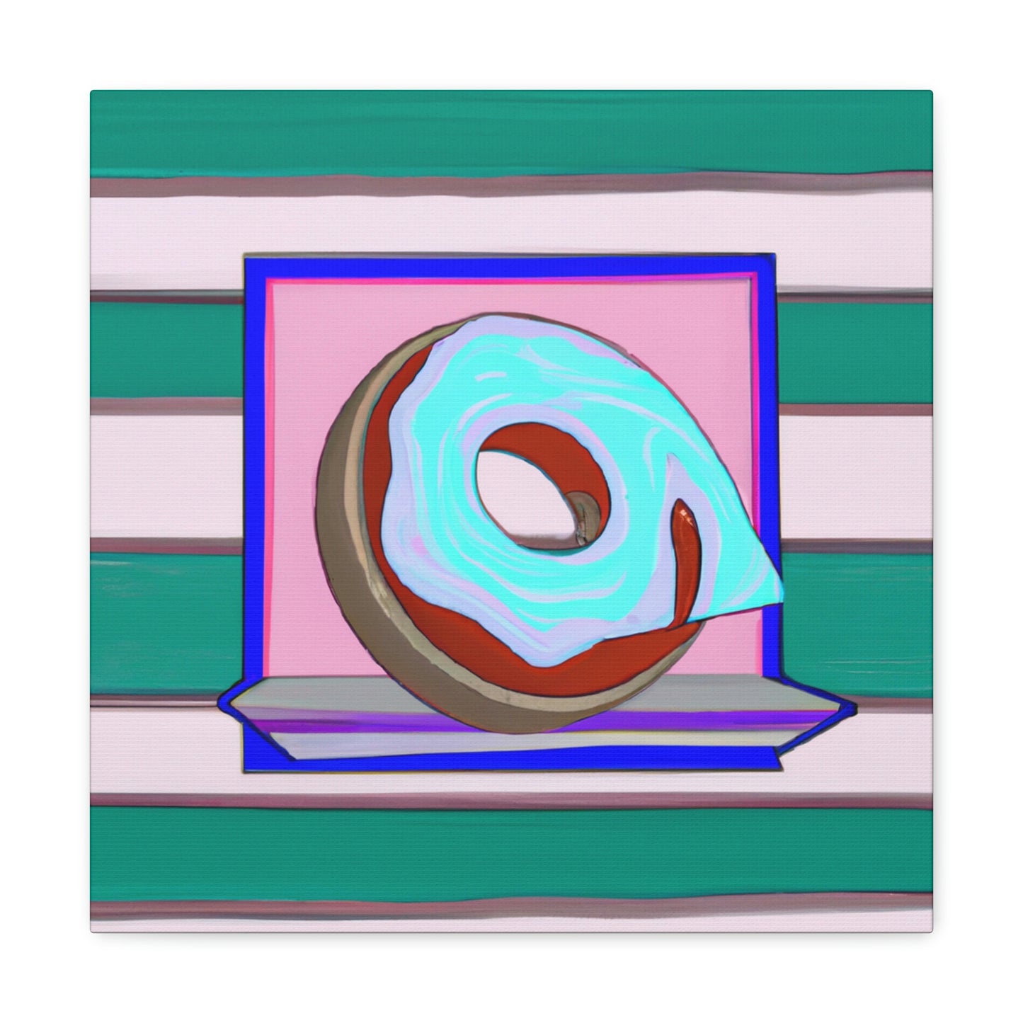 "Doughnuts in Deco-vation" - Canvas