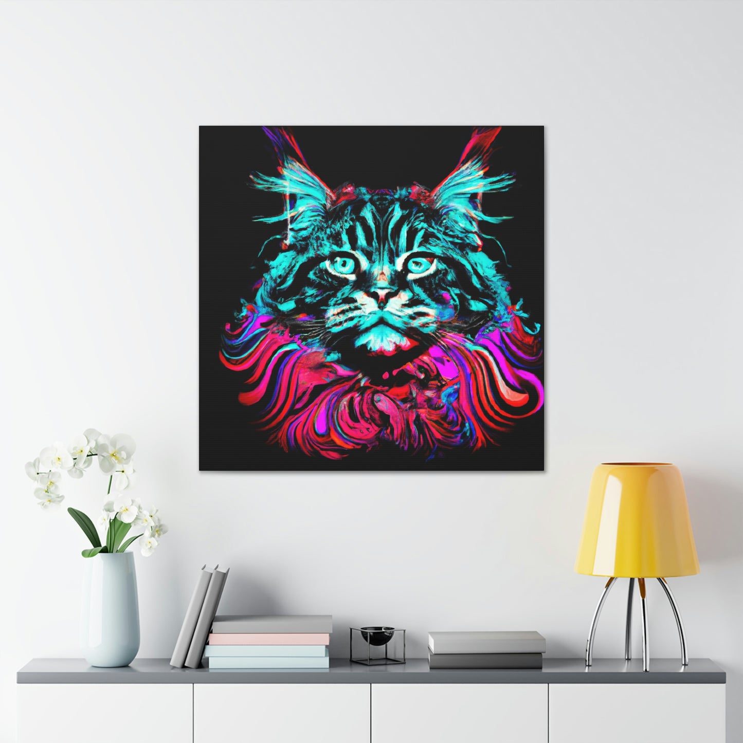 Maine Coon Majestic - Canvas