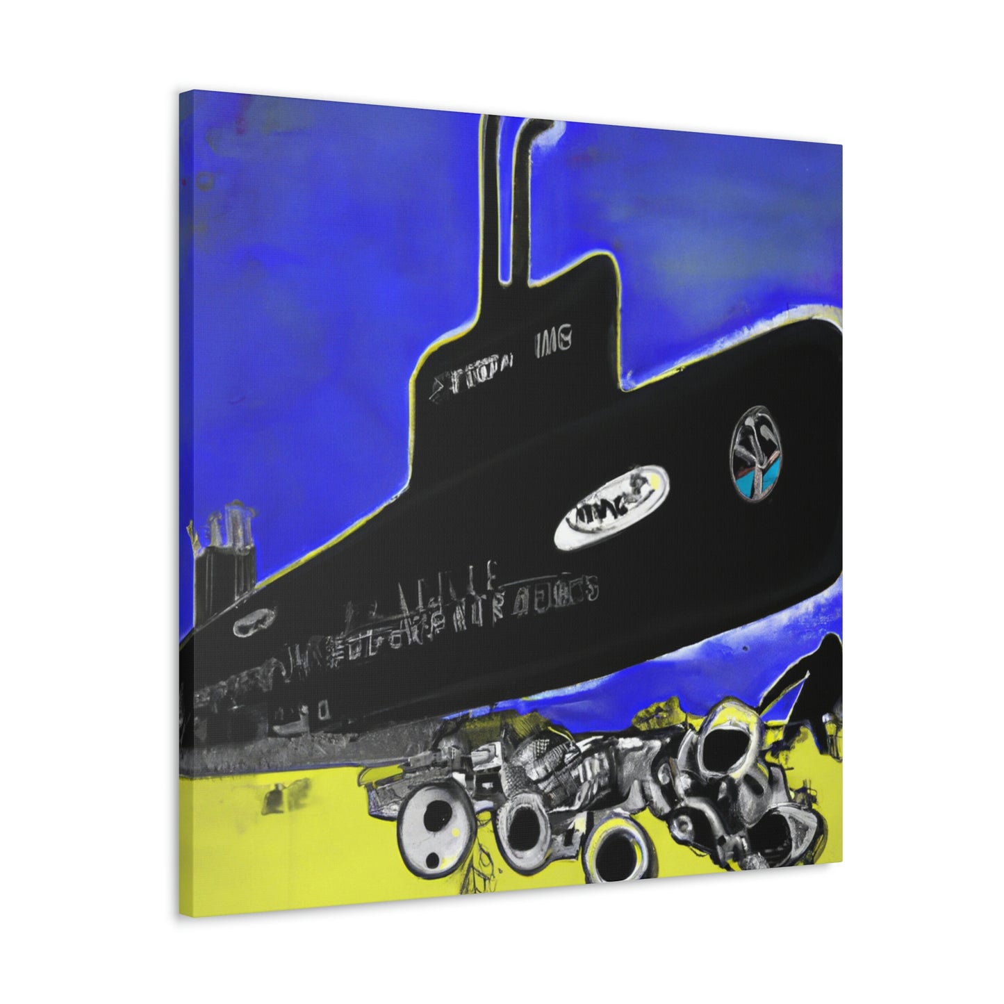 Submarine Underwater Dream - Canvas