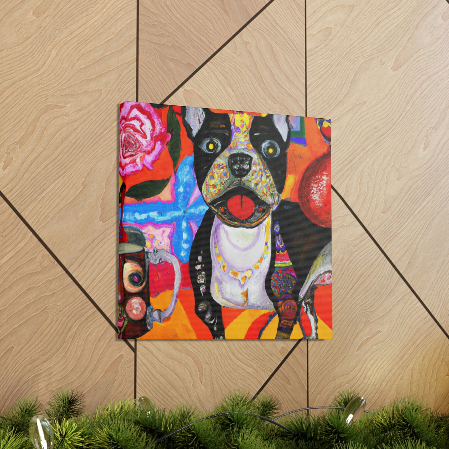 Mystic Bulldog Dreamscape - Canvas