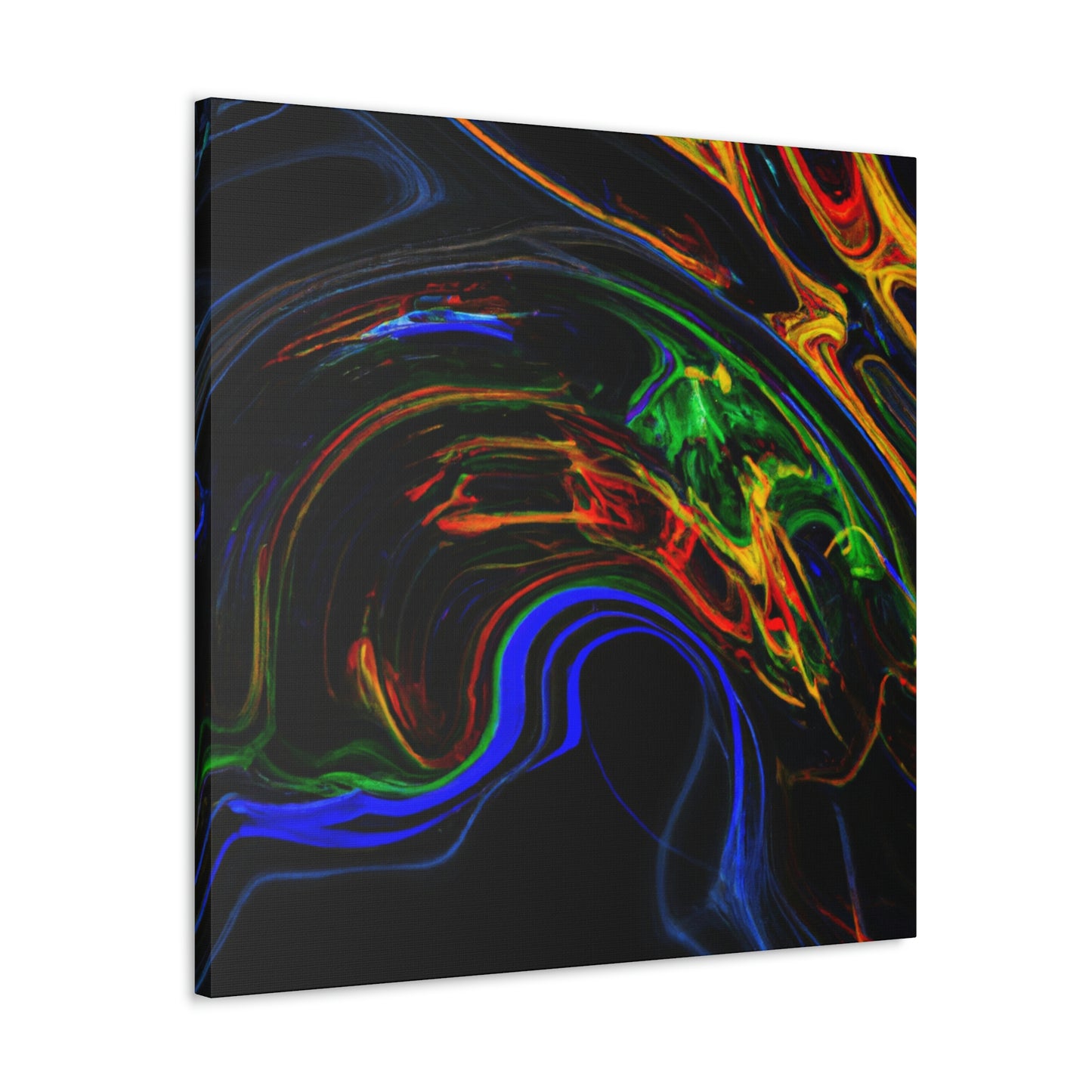 Dawn of Flowing Colors - Canvas