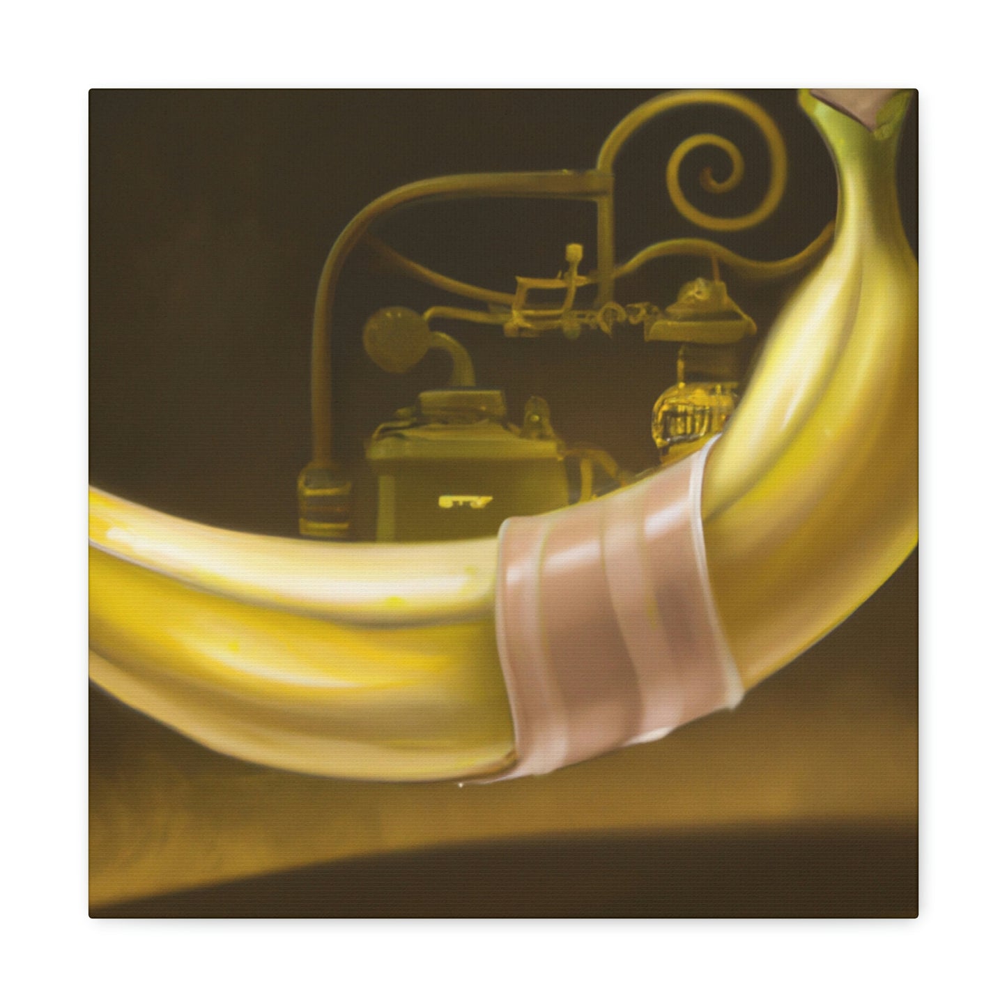 Banana in Steampunkland - Canvas