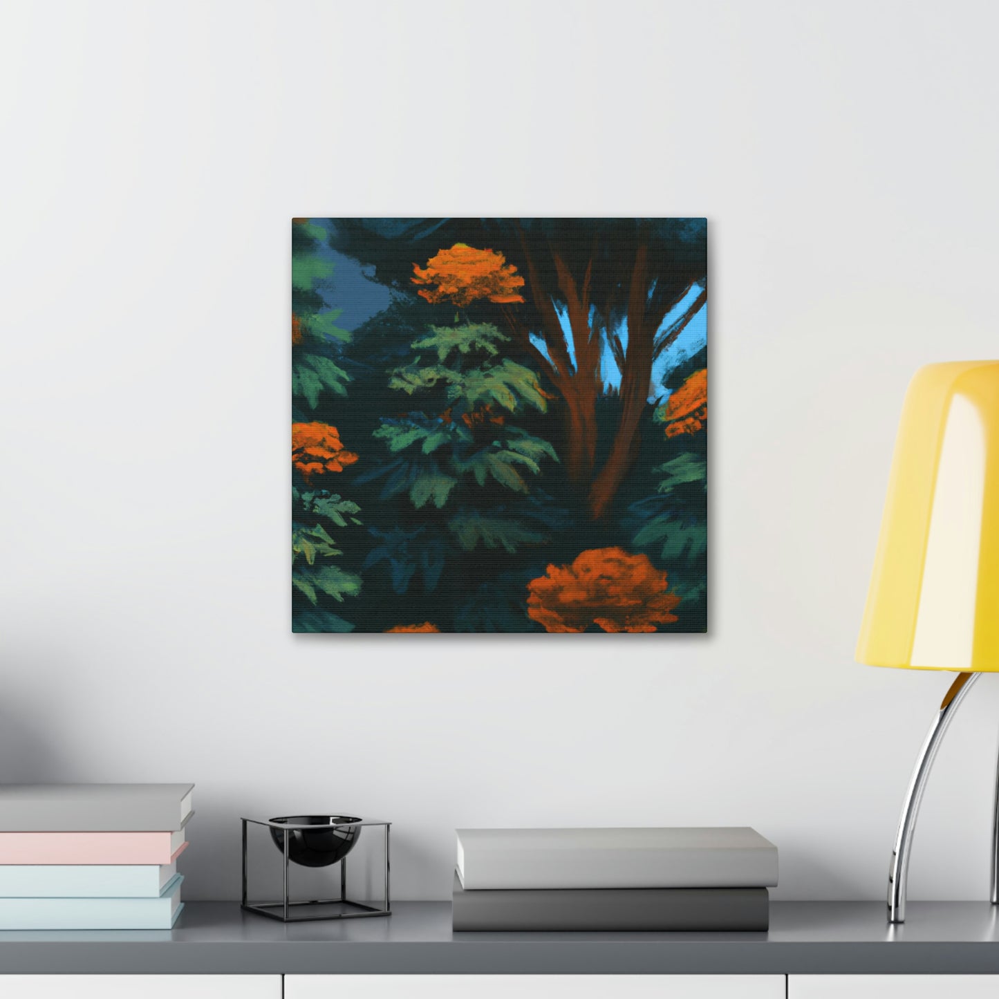 Marigolds in Bloom - Canvas