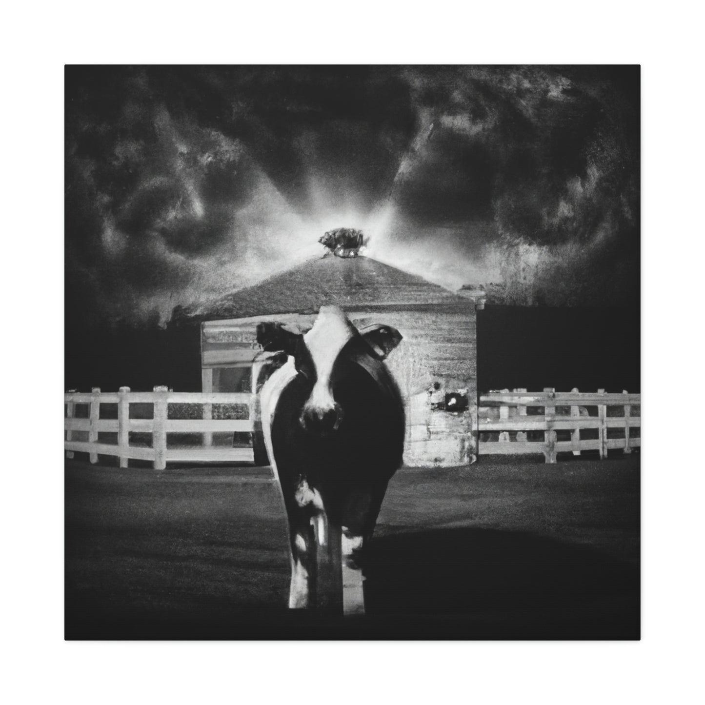 Milk Cow Metamorphosis - Canvas