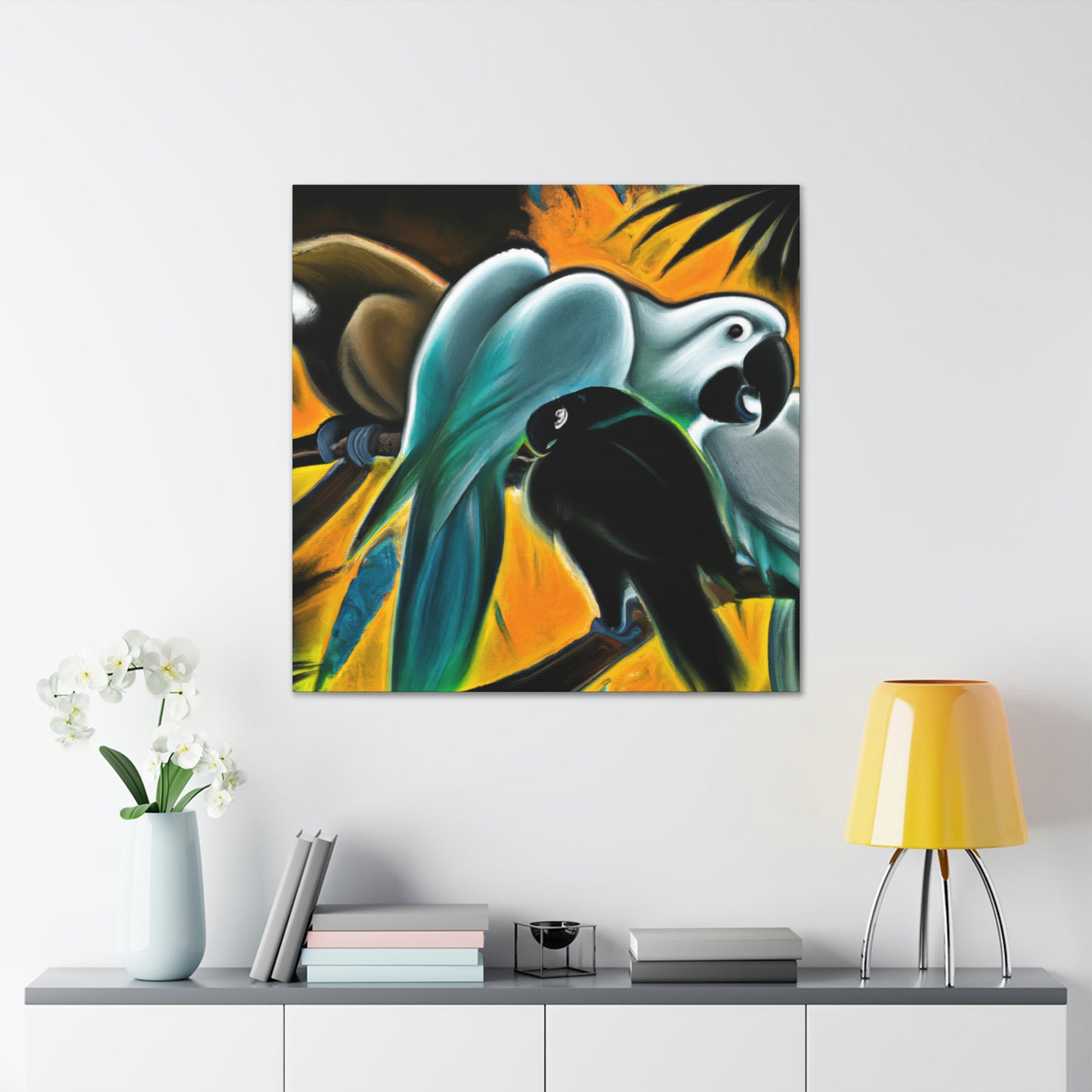 Macaw Mirage Surreal - Canvas