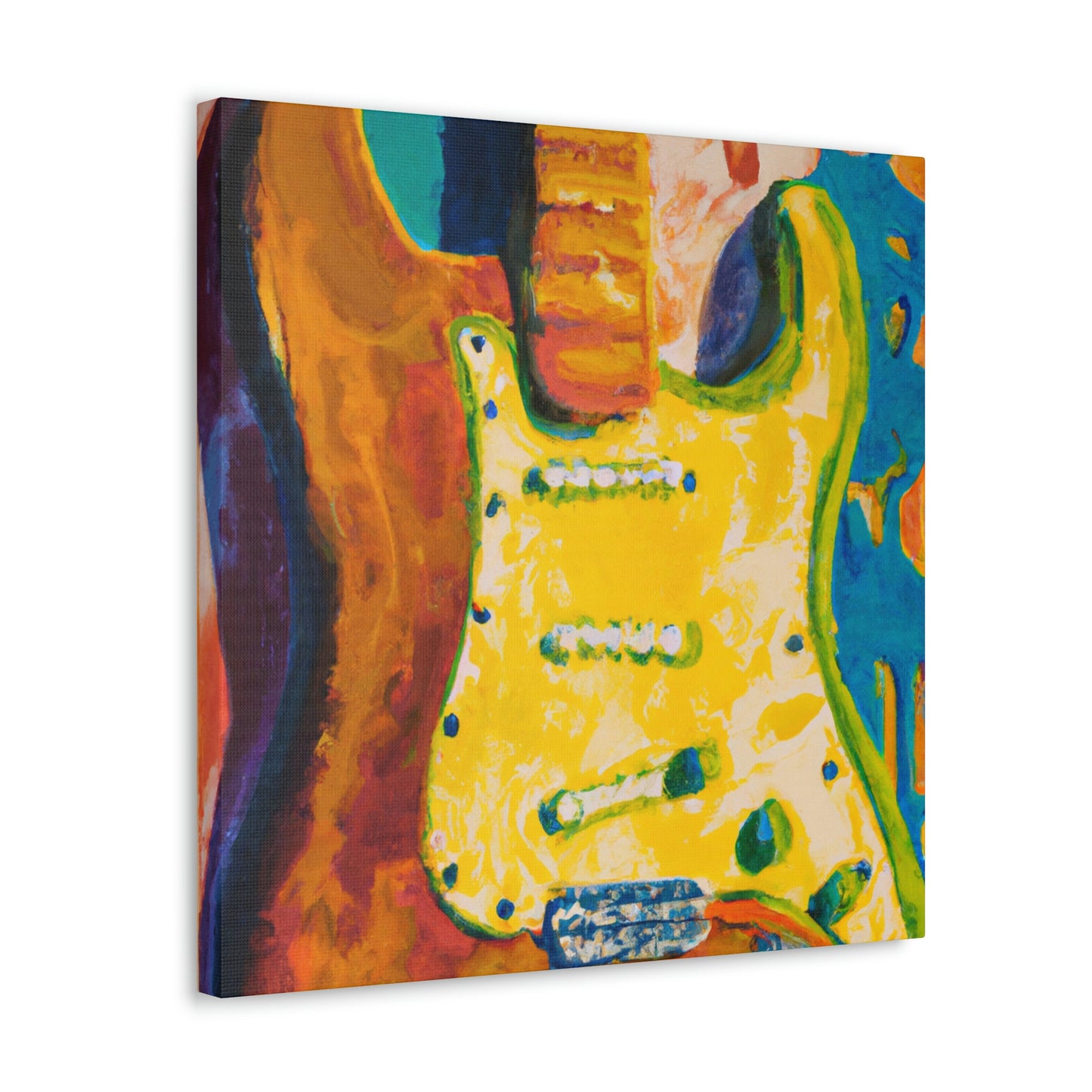 Fender Through Expressionism - Canvas