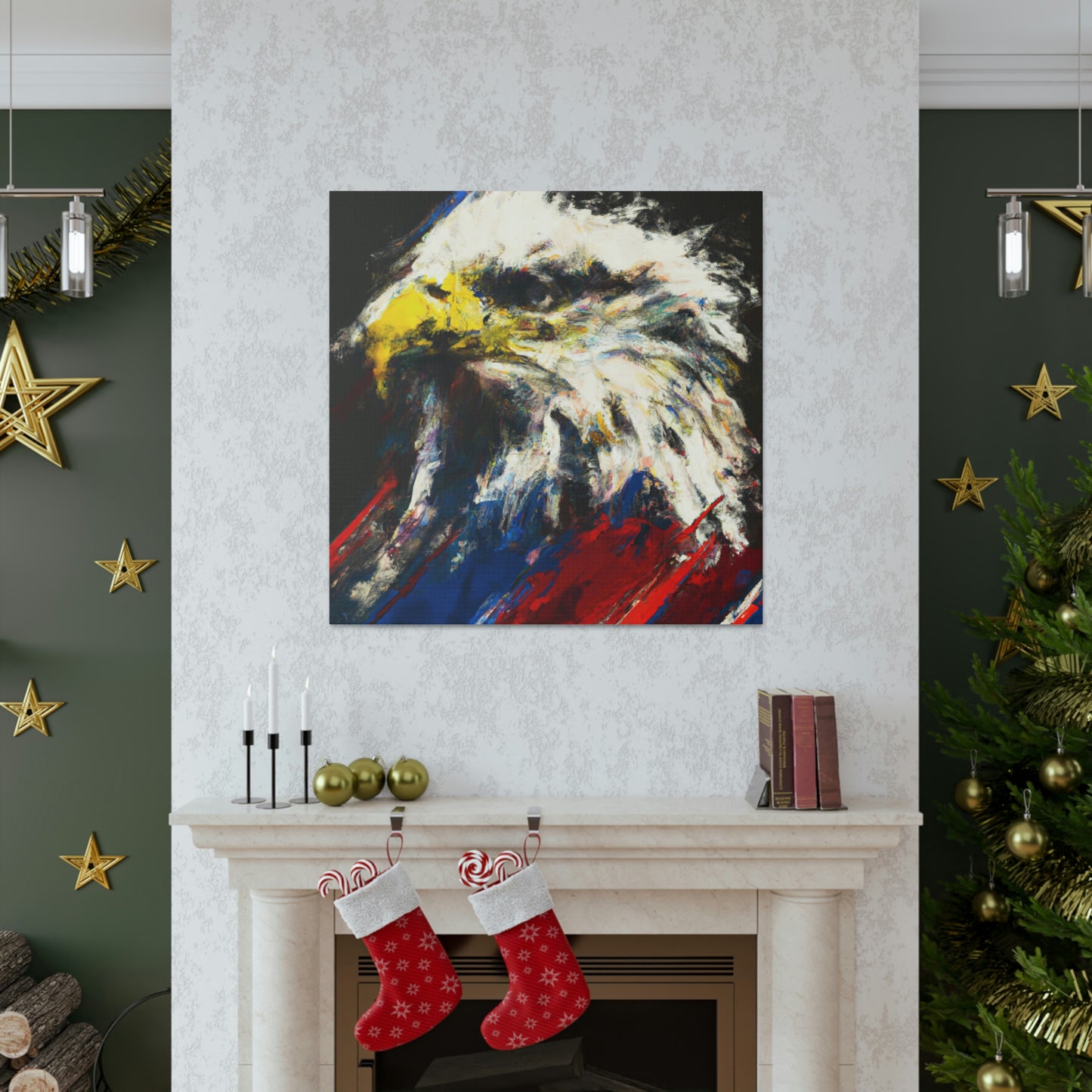 "Eagle in Emotionality" - Canvas