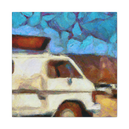 Van of Wanderlust - Canvas