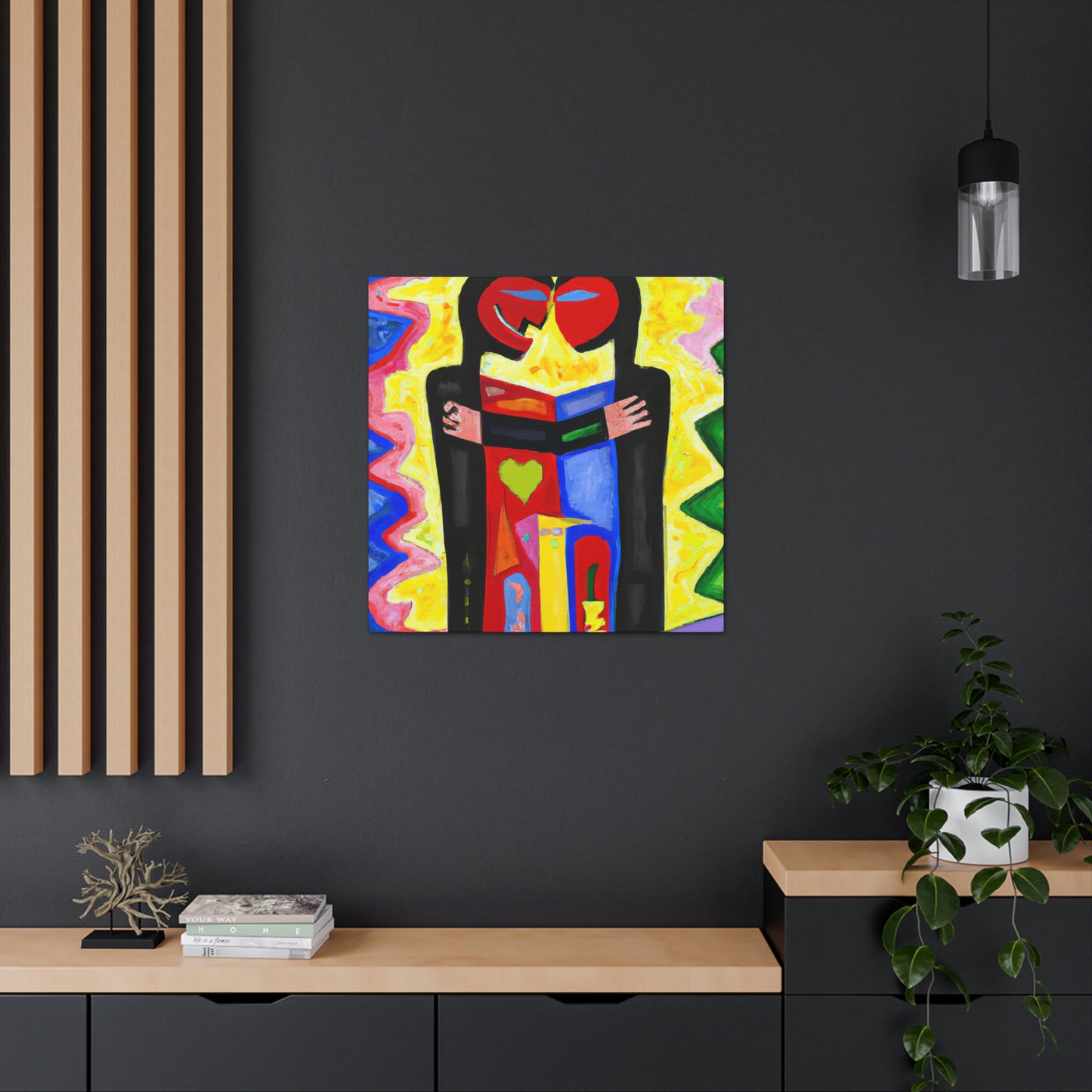 Embrace of Love  - Canvas