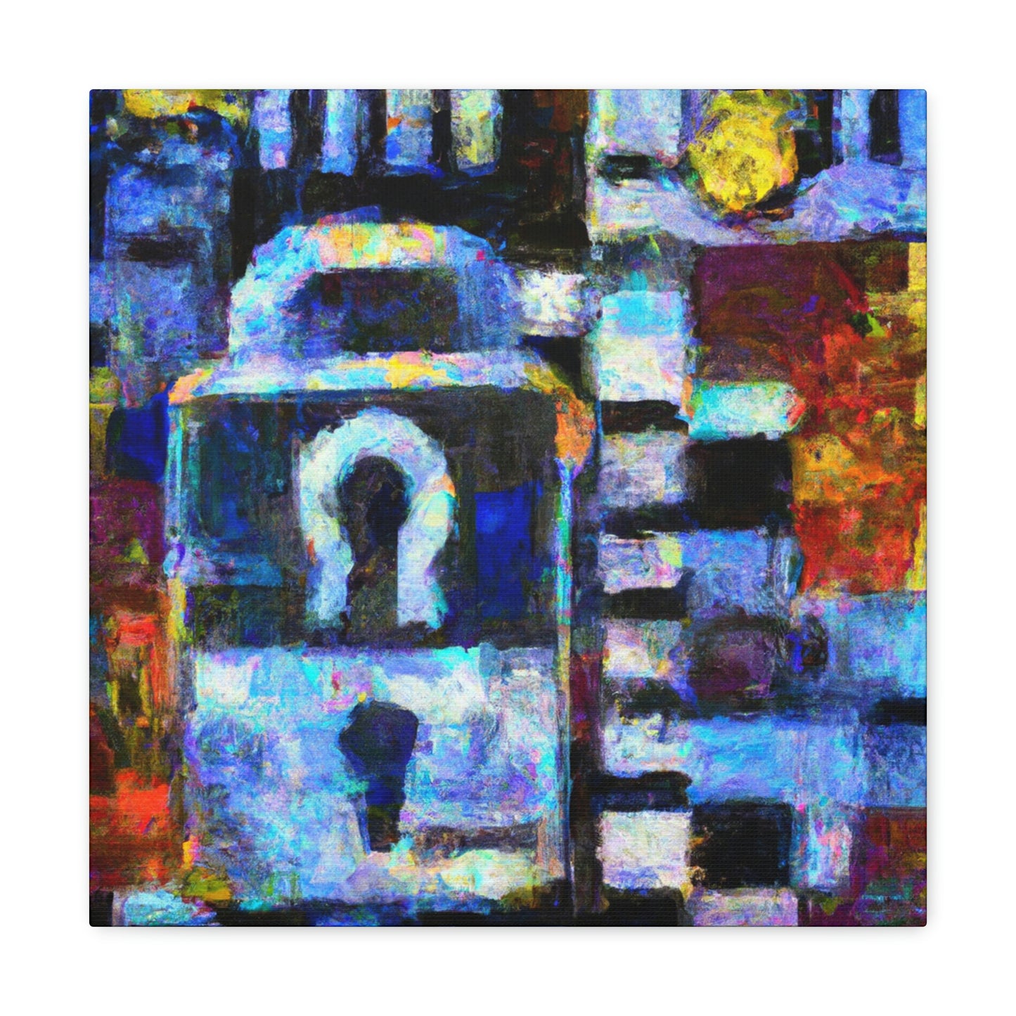 Cybersecurity Impressionism - Canvas