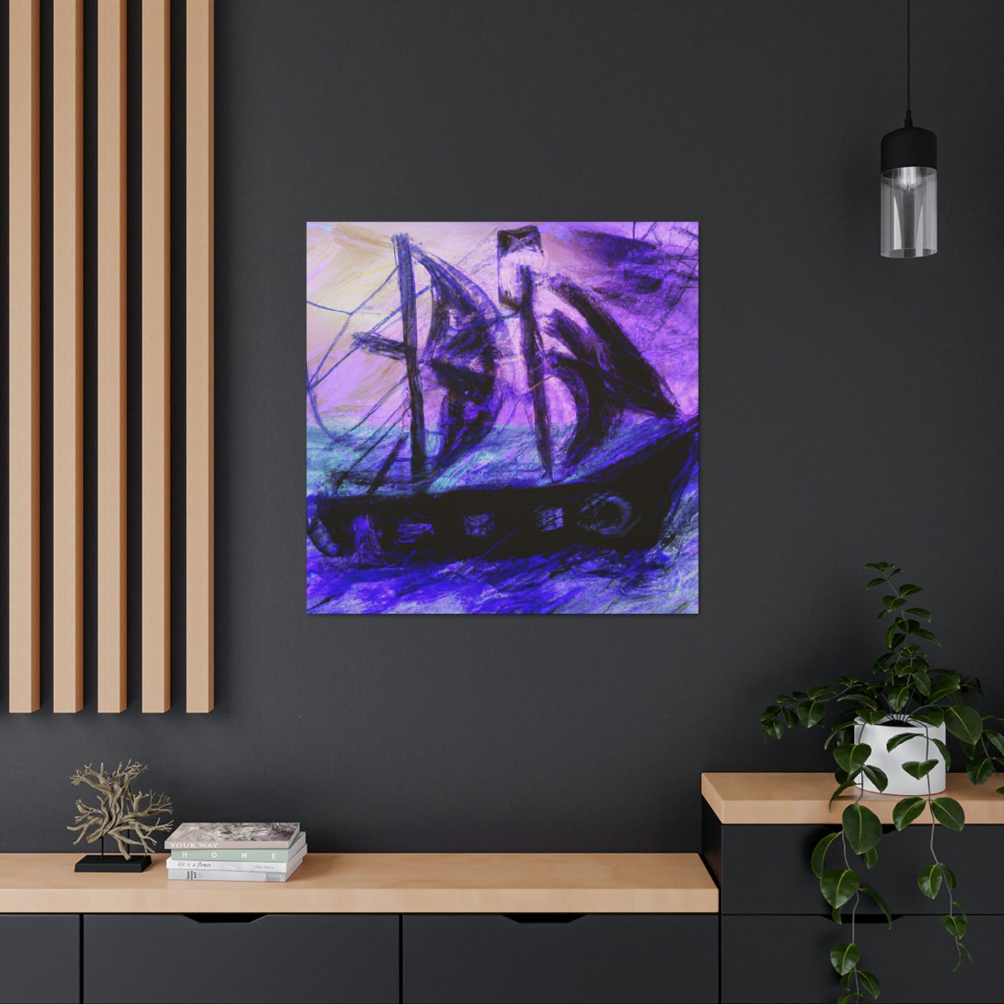 "The Calm Sea Voyage" - Canvas