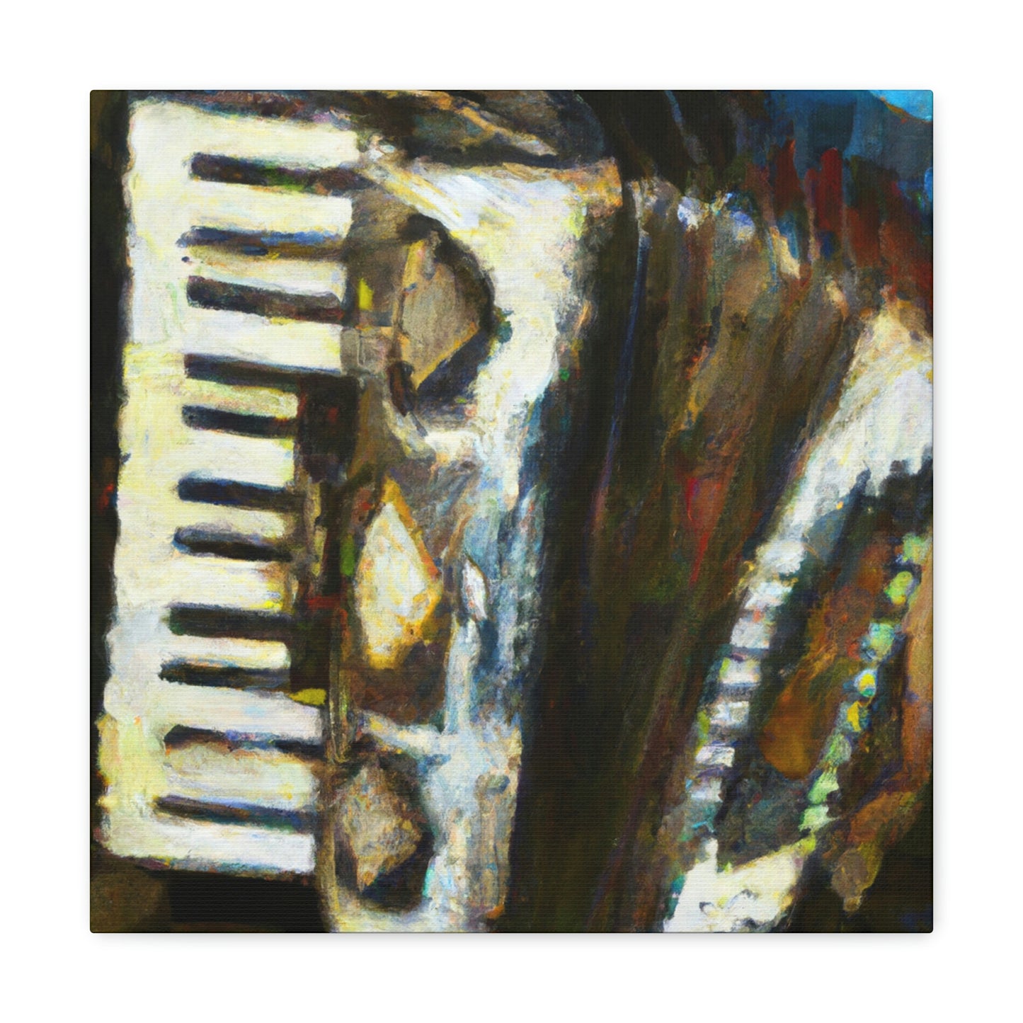 Accordion Epicenter - Canvas