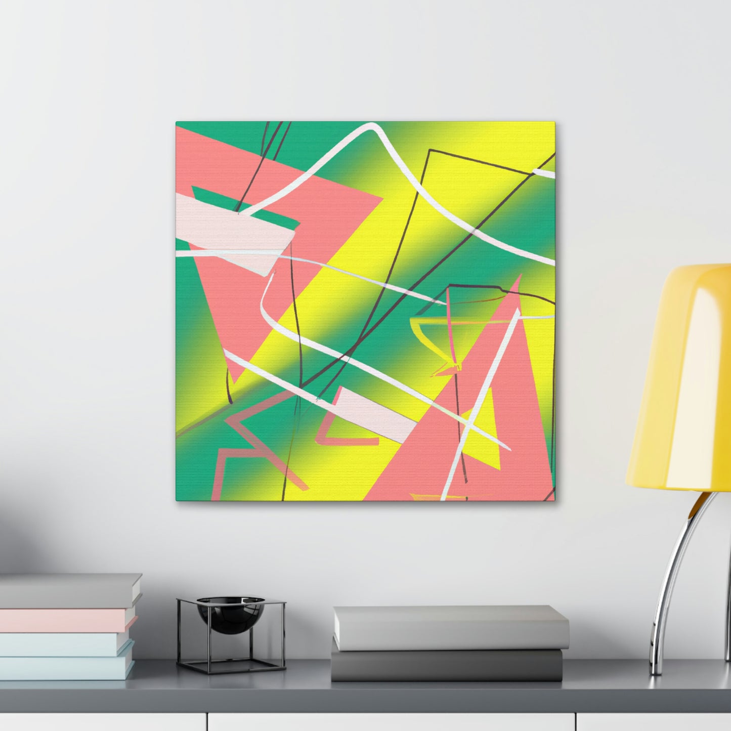 Vivid Synthetic Revolution - Canvas