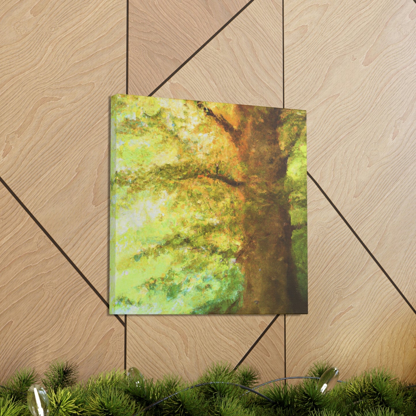 "Beech Tree Labyrinth Dream" - Canvas