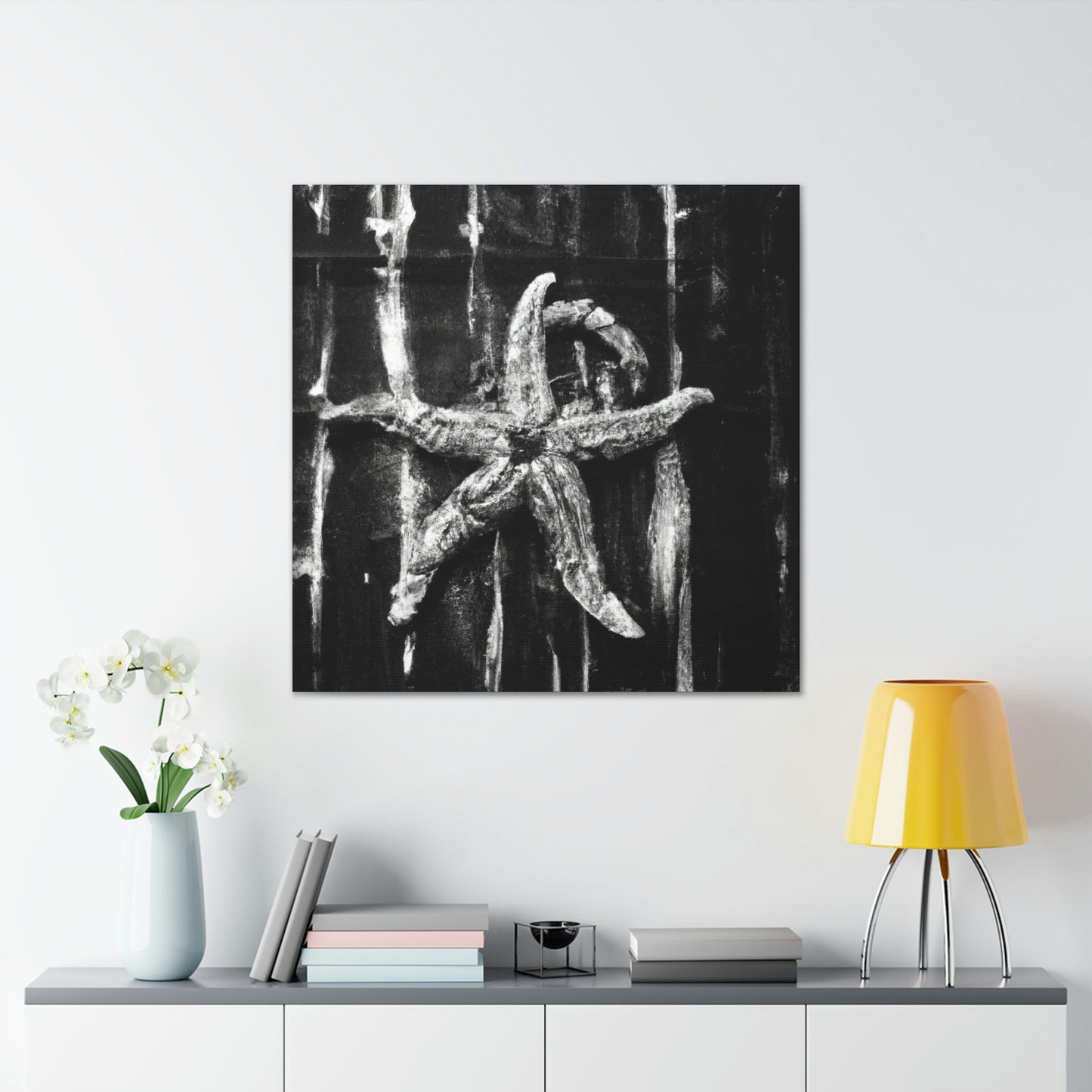 "Starfish in Abstraction" - Canvas